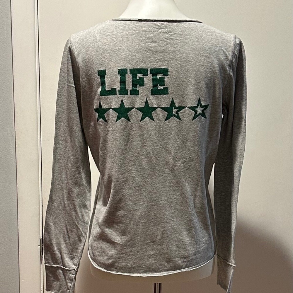 Zadig & Voltaire Grey‎ T-Shirt -  One Size
